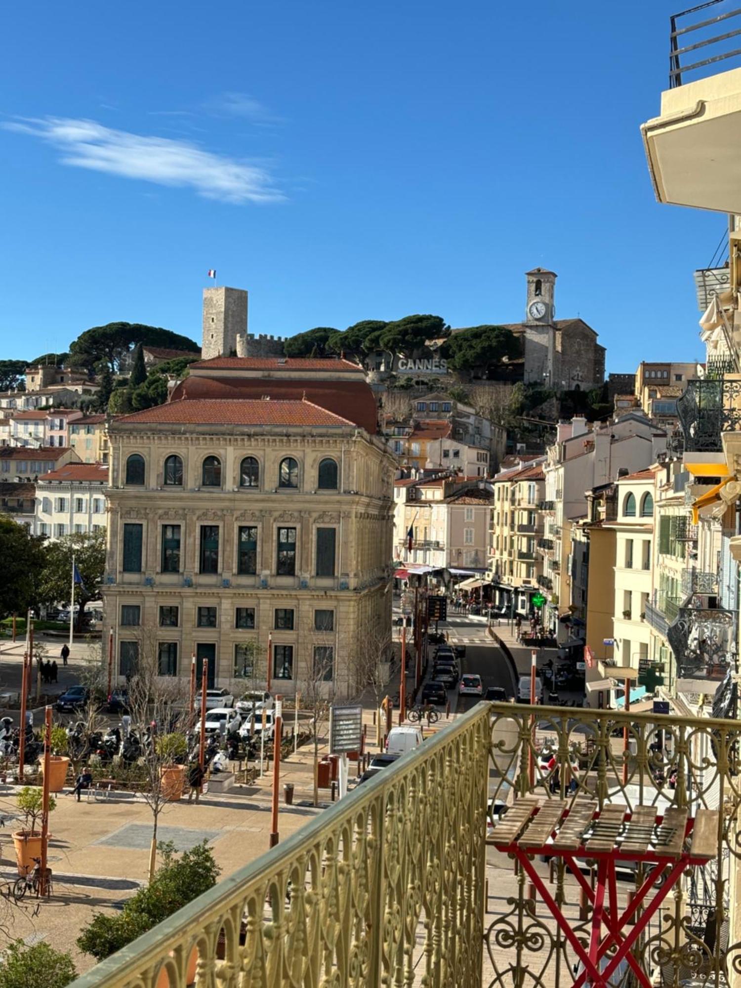 Cannes : Agreable Et Lumineux Appartement Vue Mer Zewnętrze zdjęcie